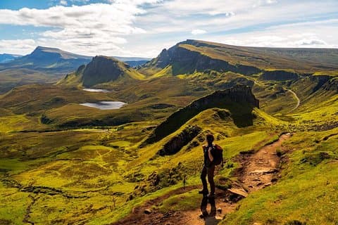 Hiking in the Isle of Skye