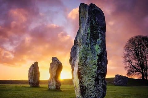 Sunrise Avebury Stone Circle