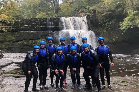 Gorge Walking in South Wales