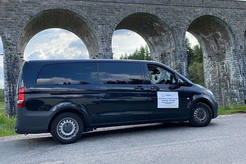 Glasgow to Edinburgh Airport Premium Door to Door Transfer