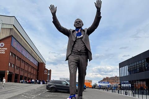 Rangers FC Match Ticket at Ibrox Stadium