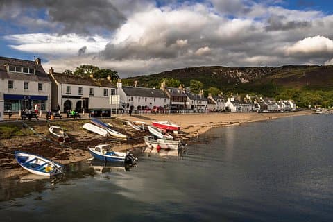 Ullapool Shore Excursion Castles, Beaches and Coastal Views Tour