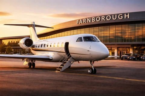 London to & from Farnborough Airport Private Transfer