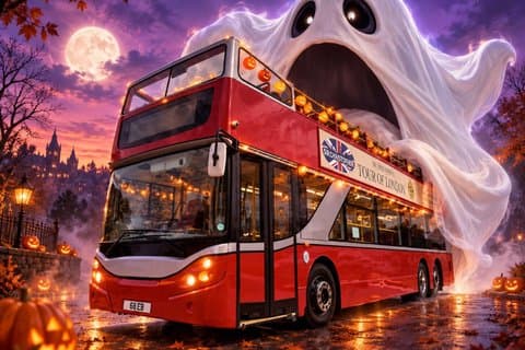 London Halloween Fright Night Experience - Open-Top Bus Tour