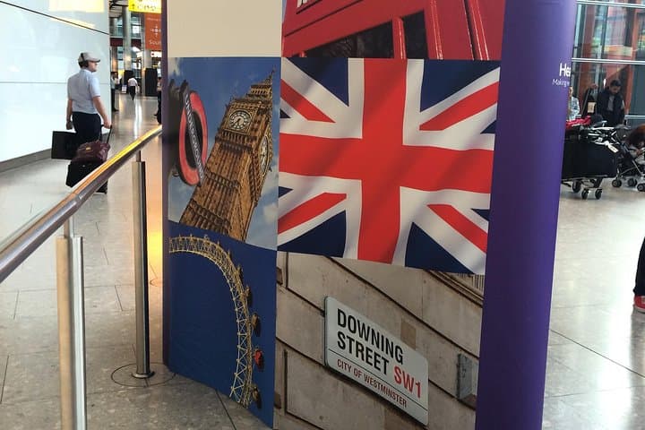 London at Heathrow Airport