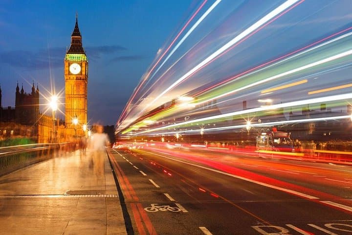 Explore London at night