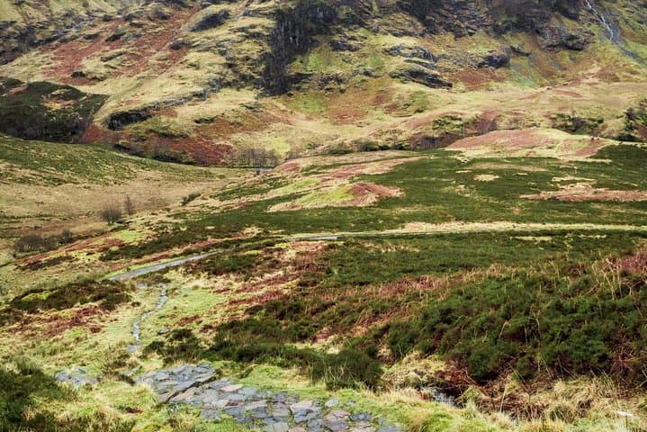 View the beautiful landscape of Glen Coe
