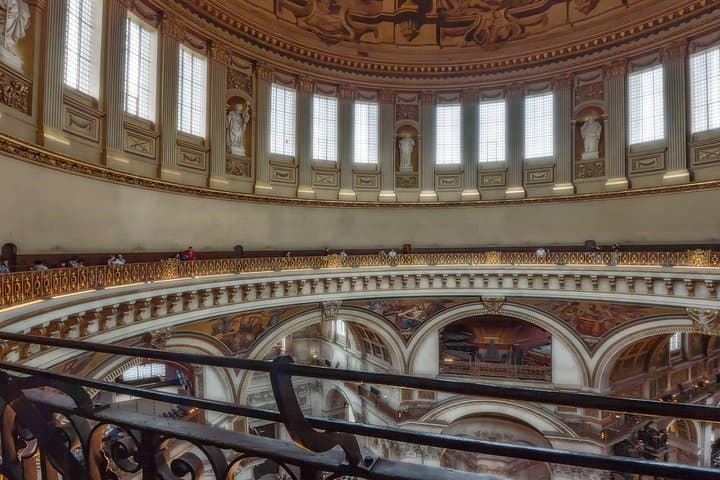 Inside St Paul's Cathedral