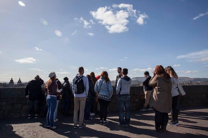 Beautiful day for a tour of Edinburgh!