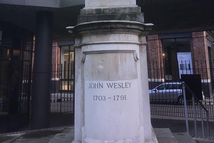 The grave of John Wesley