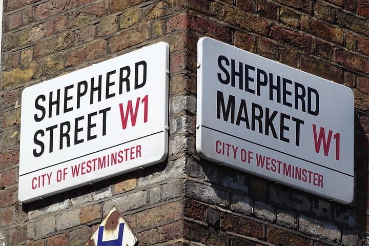 Mayfair's red light district