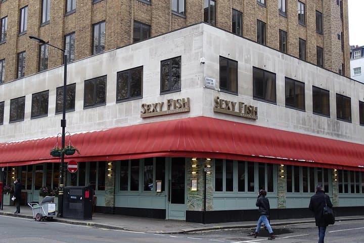 Asian cuisine on Berkeley Square