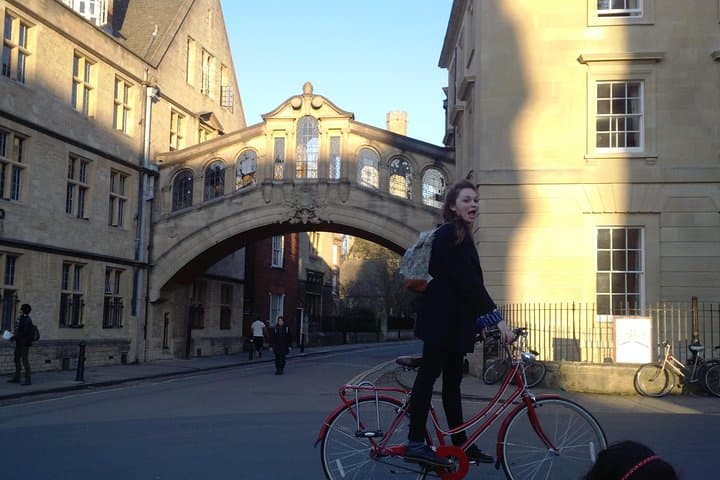 ''Students on bikes are a license to kill'' - not really the recommended cycling manner here.
