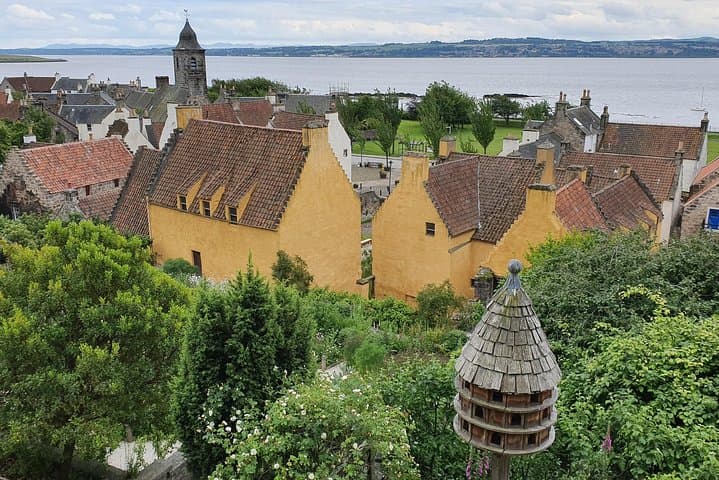 The historic village of Curloss, the best preserved 17th century village in Scotland.