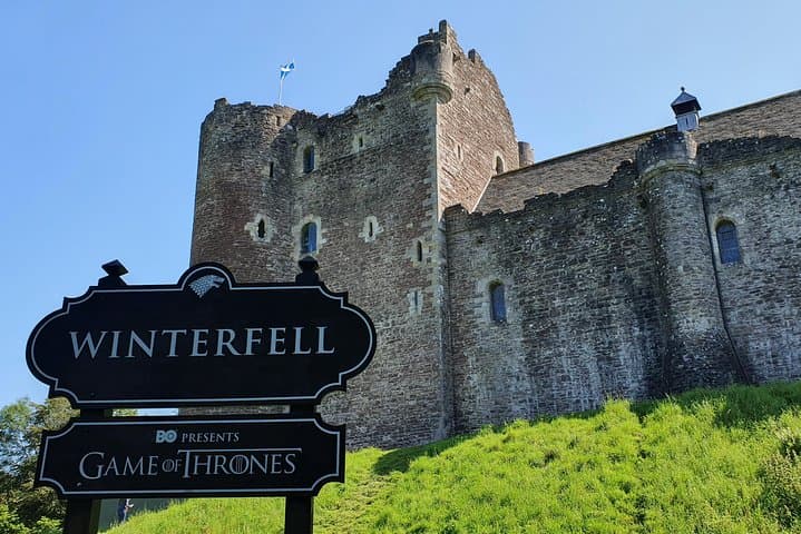 Doune Castle, used for filming Monty Python and the Holy Grail, Outlander and GOT.