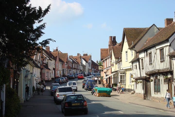 Lavenham High Street by Oxyman