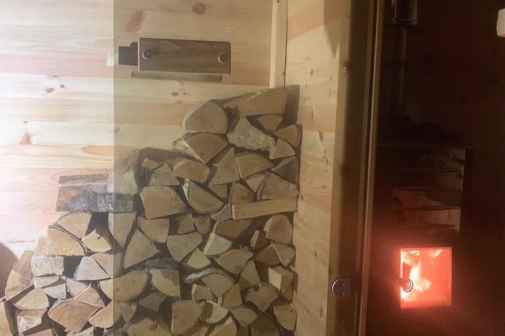 Forest Wood Fired Sauna & Cold Water River Swim