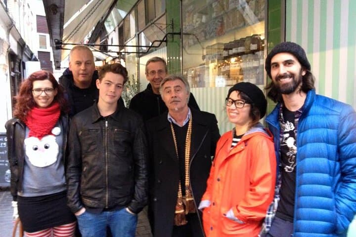 Bumping into Glen Matlock on the tour