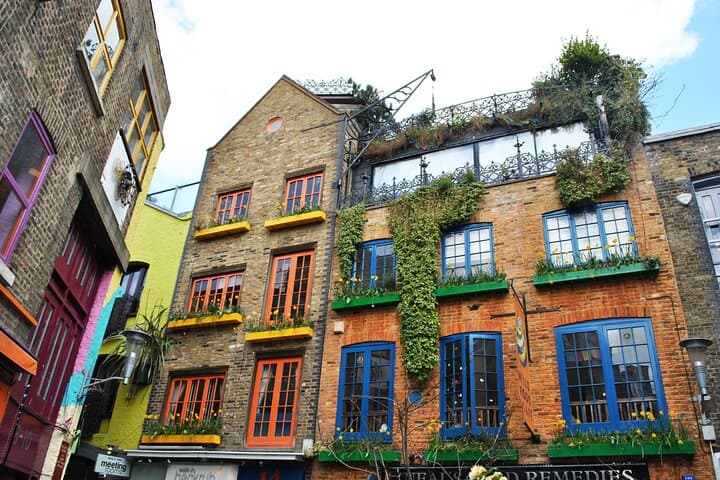 Bright and colourful Neal's Yard