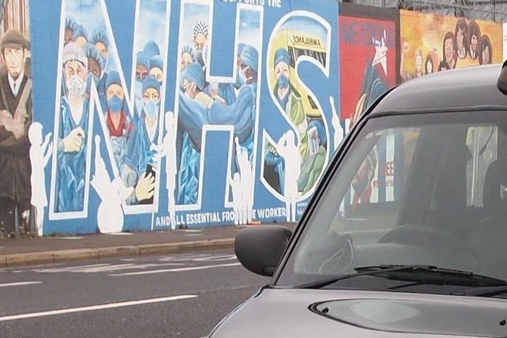 Black Taxi Mural "Tour Like A Local"