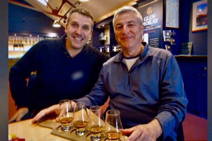 Distillery tasting