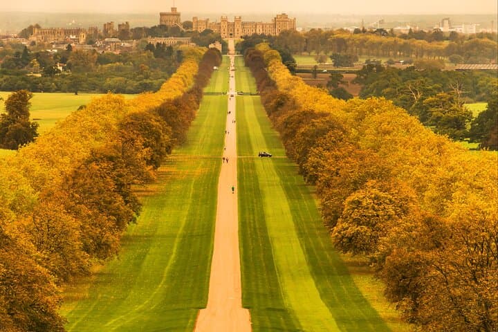The long walk at Windsor
