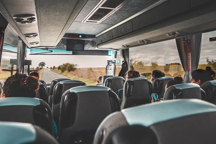 View from the coach