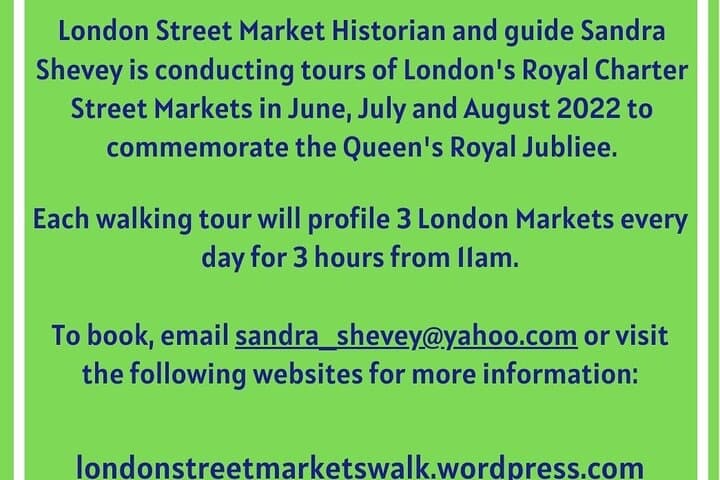 Royal Charter London Street Markets Walk