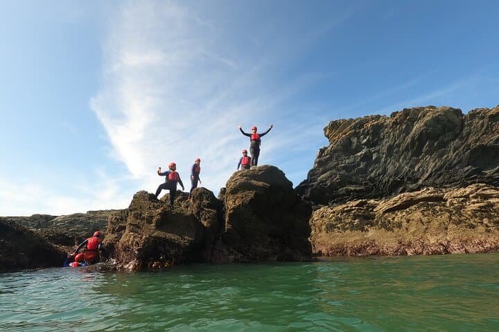 Coasteering (Cliff Jumping, Scrambling, Wild Swimming) on Anglesey