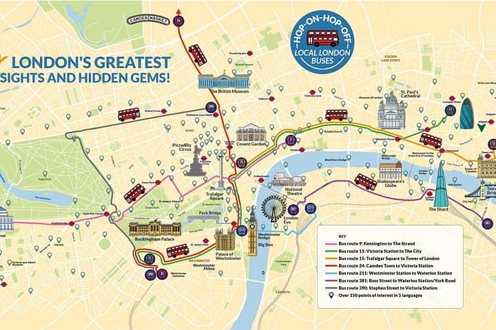 London Public Buses Audio Tour