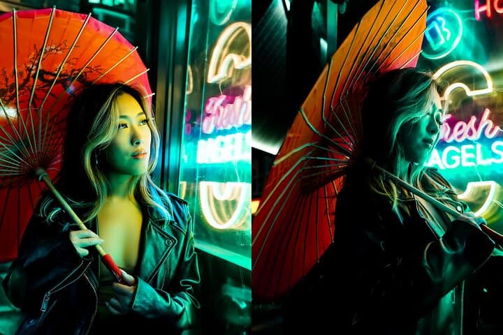 London Cyberpunk Photoshoot at the Banksy Tunnel and Chinatown