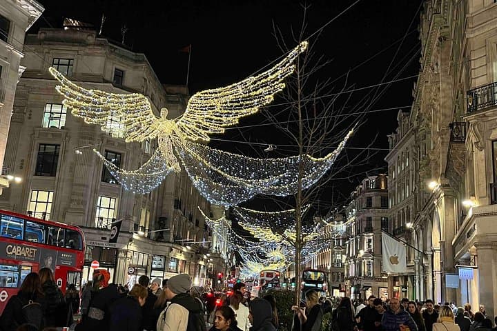 London: Christmas Lights Guided Walk Tour