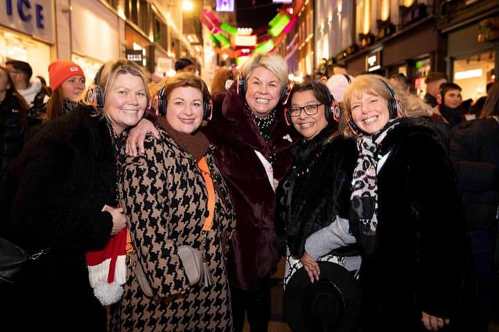 London Boogie Shoes Silent Disco Christmas Tour