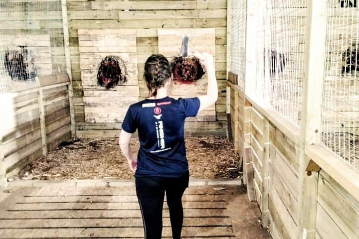 30 Minute Axe Throwing Experience in Llangollen