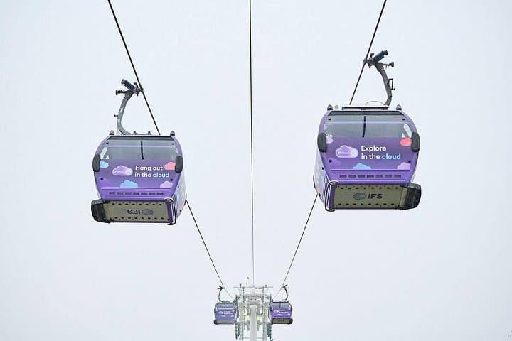 London Cable Car + Uber Boat Hop-On Hop-Off 1 Day River Pass