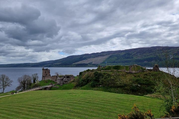 Urquhart Castle over looking lochness
