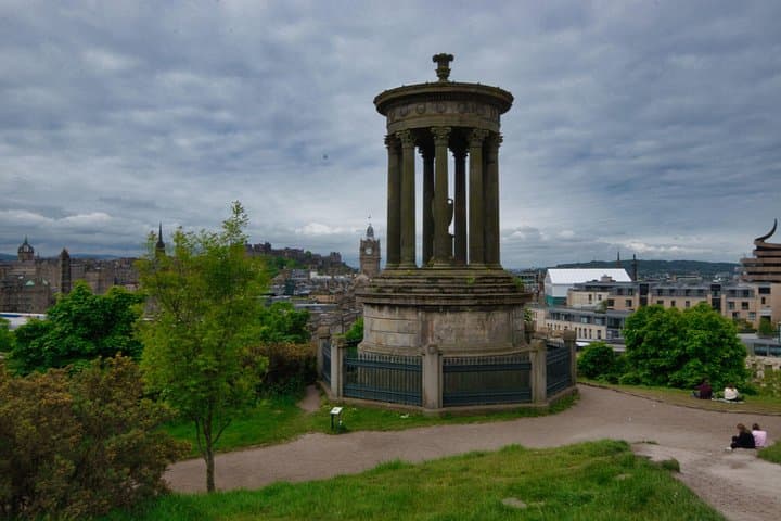 Private audiobook city rally in Edinburgh's Old Town