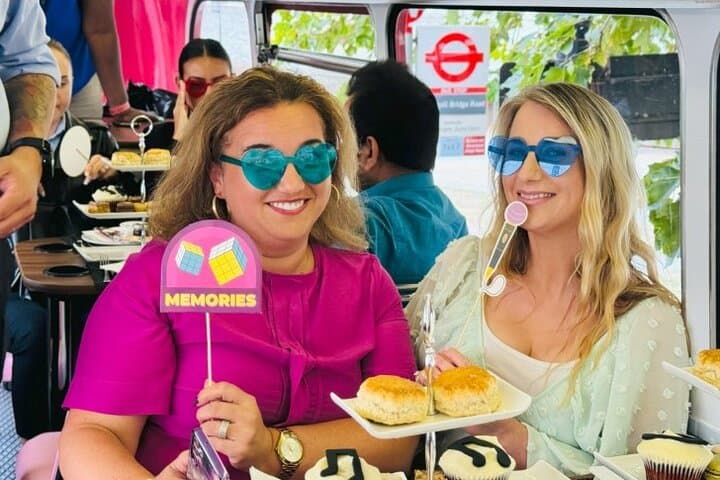 "Here We Go Again" London Afternoon Tea Bus