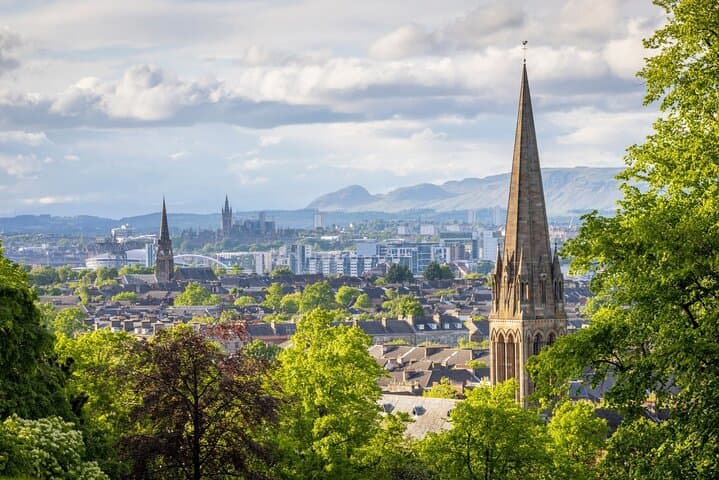 Private Transfer from Glasgow Int Airport GLA to Glasgow City
