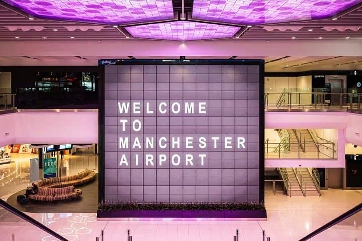 Private Transfer City Center To or From Manchester Airport (MAN)