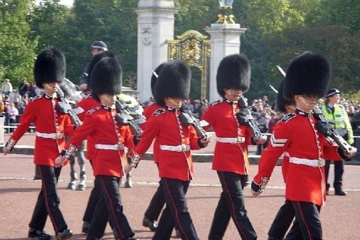 King's Guard Soldiers During the Changing of the Guard