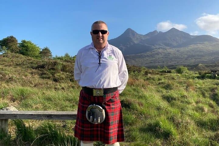 Meet your Highland guide, Ken — local expert, storyteller, and Skye roadtrip pro.