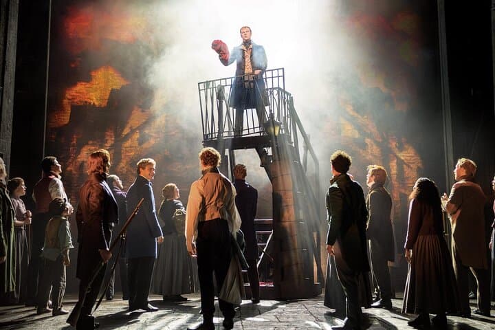 Experience Les Misérables with Two Course Pre Show Meal
