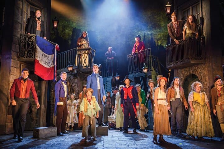 Experience Les Misérables with Two Course Pre Show Meal