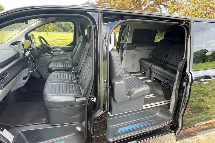 Van: Roomy van seating up to 8 passengers, ensuring a convenient ride for larger groups.