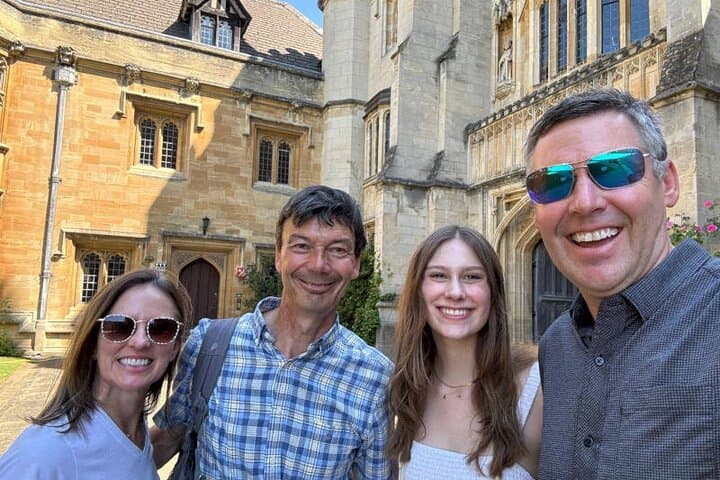Tolkien Lewis tour to Magdalen College