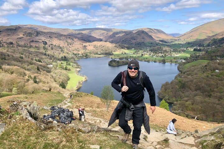 Climbing Loughrigg