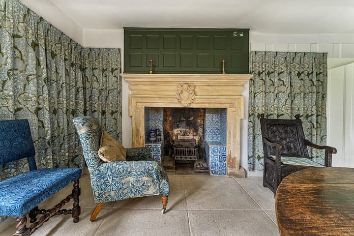 The Green Room at Kelmscott manor