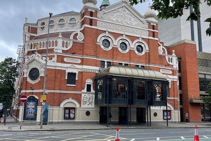The first listed building in Belfast the much loved Grand Opera House survived many bombings including a 1000pound car bomb! The safety curtain help save the building from the immense force