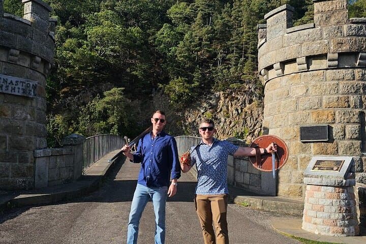Guests having fun at Craigellachie Bridge